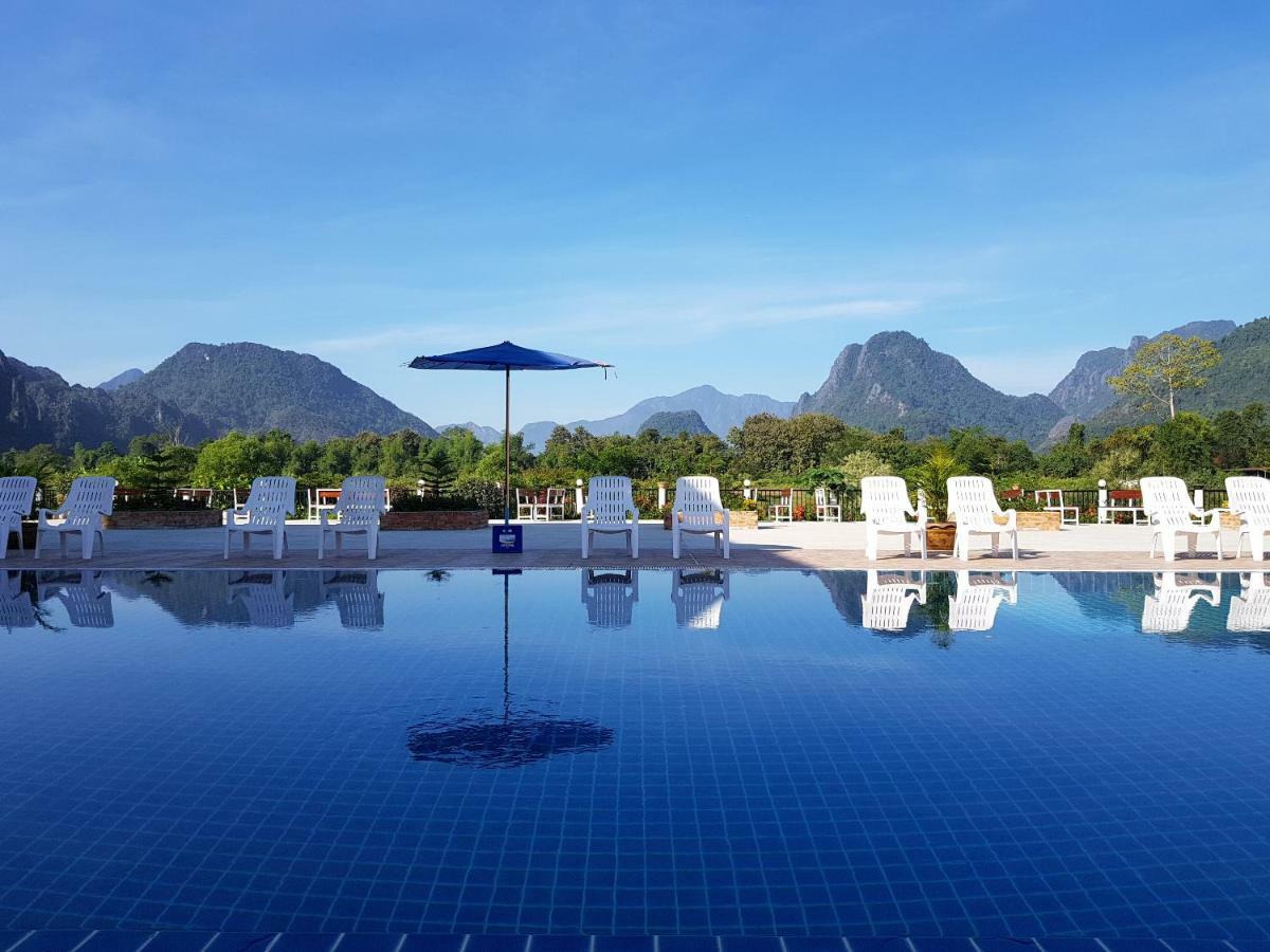 Simon Riverside Hotel Vang Vieng Zewnętrze zdjęcie