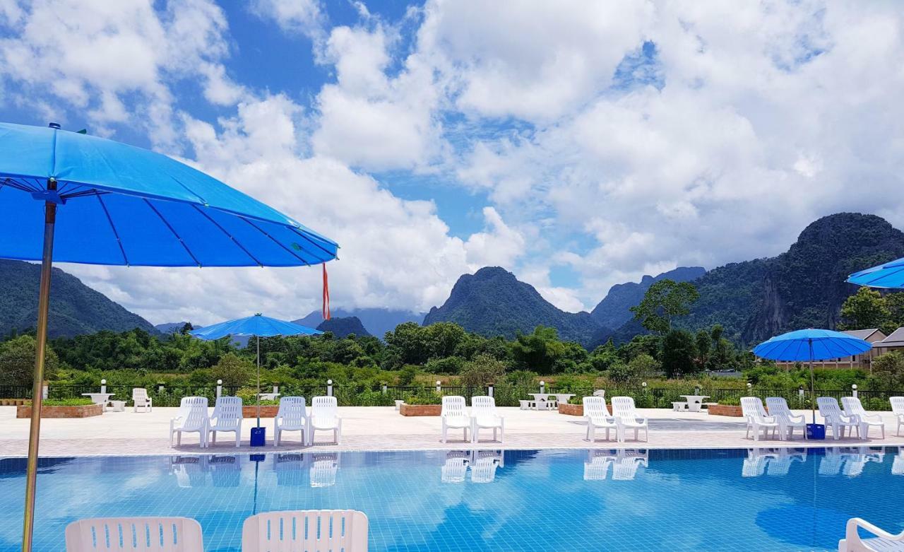 Simon Riverside Hotel Vang Vieng Zewnętrze zdjęcie