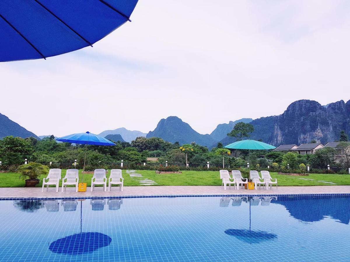Simon Riverside Hotel Vang Vieng Zewnętrze zdjęcie